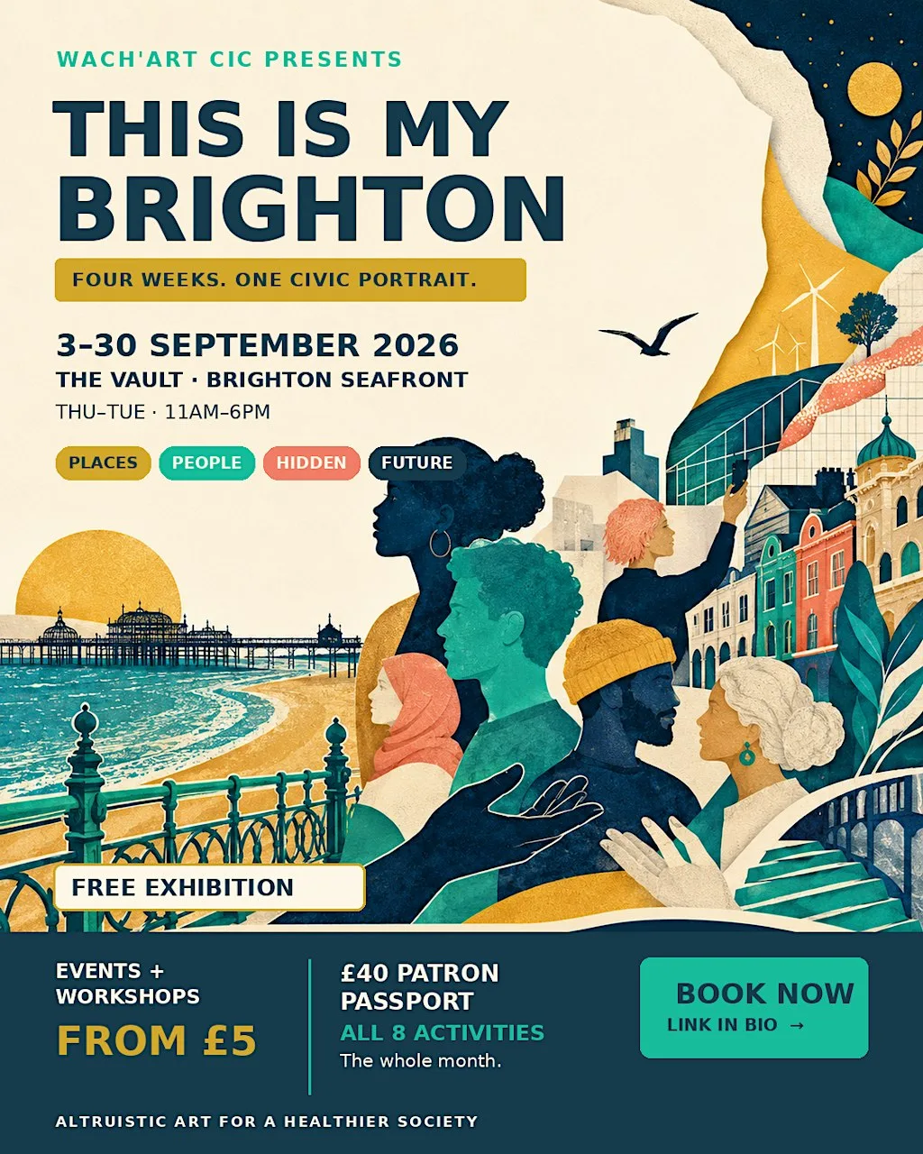 This Is My Brighton: Very Important Patron (ticket) at The Vault - Brighton Contemporary Art