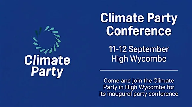 CLIMATE PARTY CONFERENCE at High Wycombe