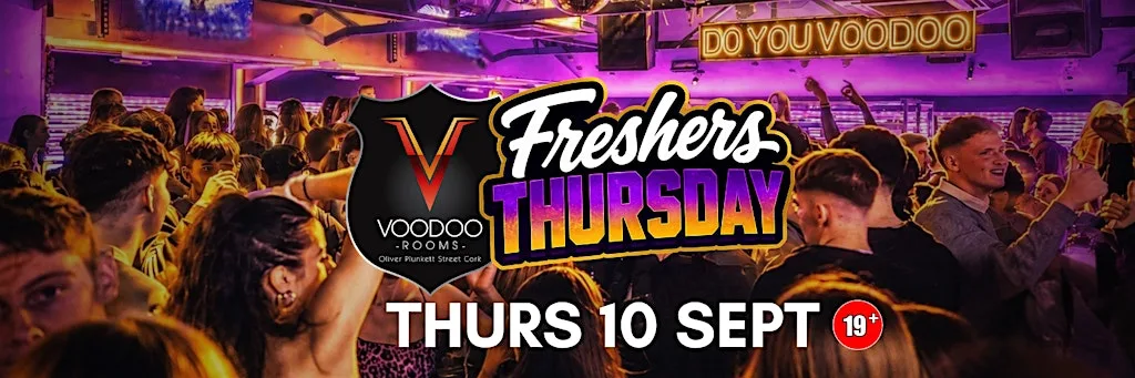 Voodoo Freshers Week Thursday