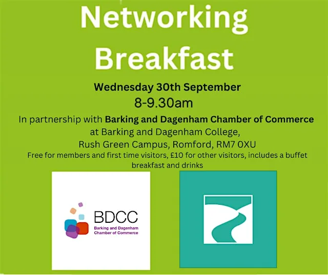 Havering Chamber of Commerce September Networking Breakfast