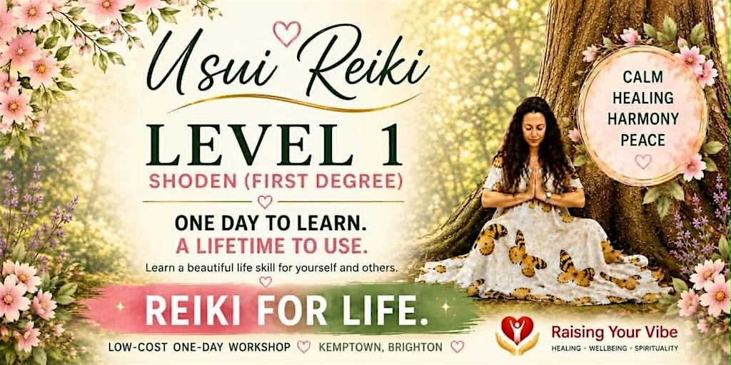 Learn Reiki in One Day - Reiki Level 1 - Healing and Training & Brighton at Essex Place Community Centre