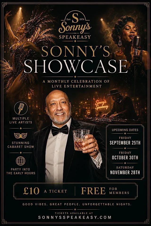 Sonny's Showcase - Live Music, Cabaret and The Finest Food & Drinks