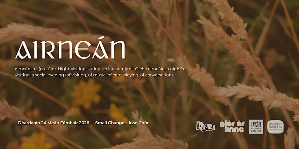 AIRNEÁN | Meán Fómhair at Small Changes Wholefoods Cafe