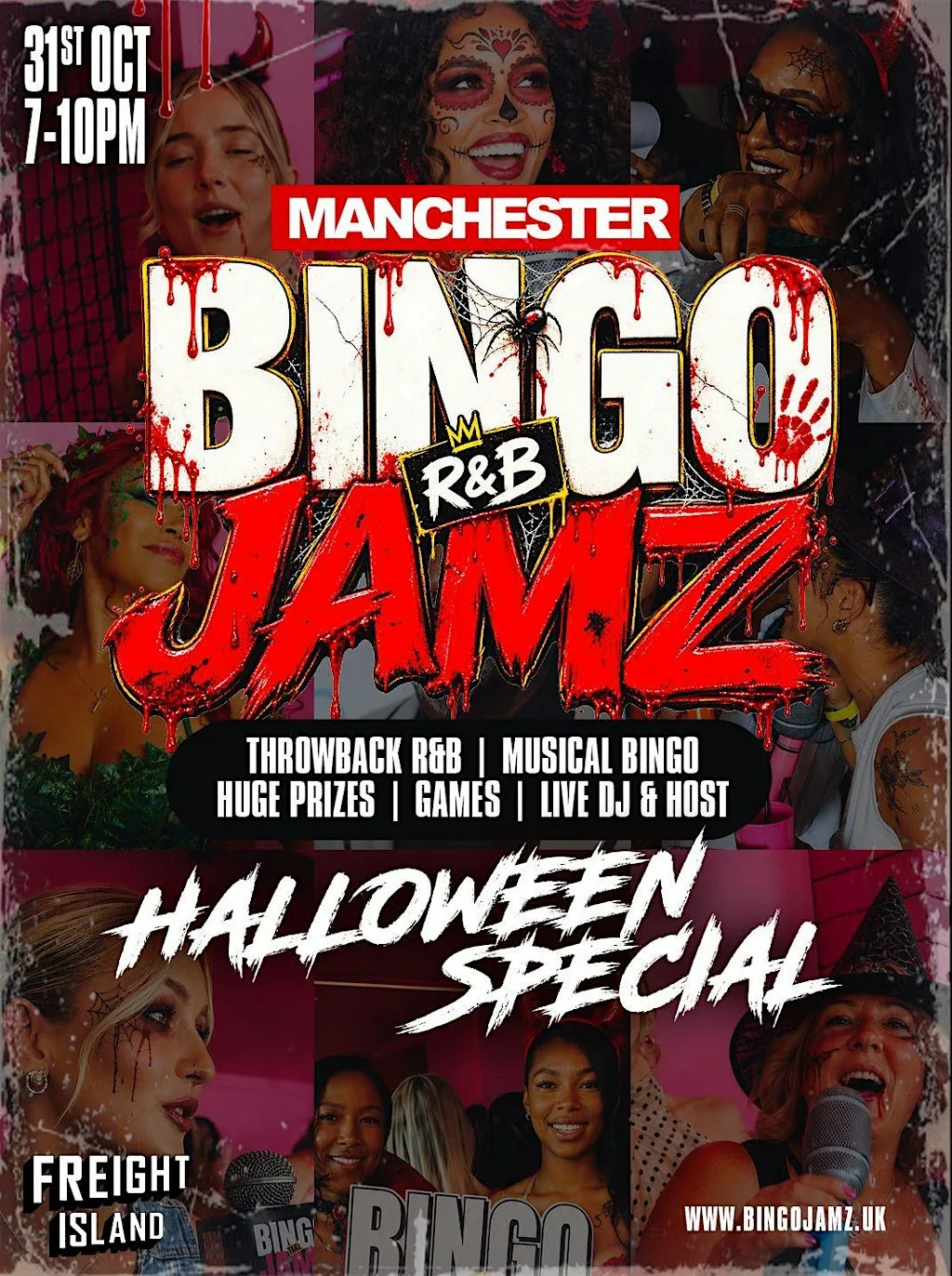 BINGO JAMZ MANCHESTER : Halloween Edition - Sat 31st Oct at Freight Island