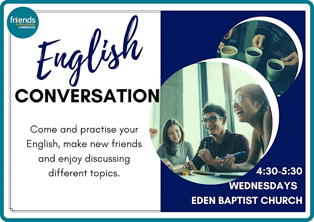 English Conversation for international students at Eden Baptist Church