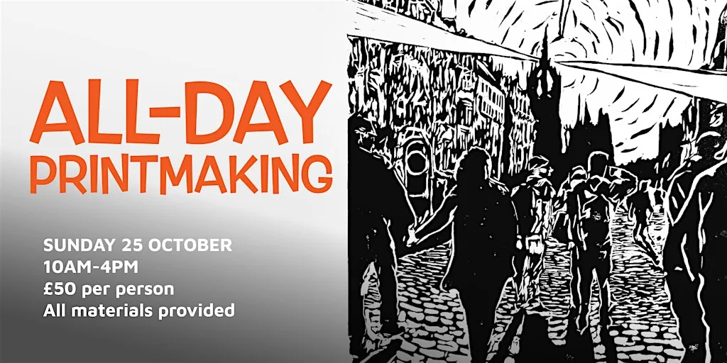 All-day Printmaking at Summerhill Bowling Club