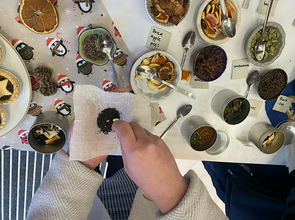 Festive Tea Blending