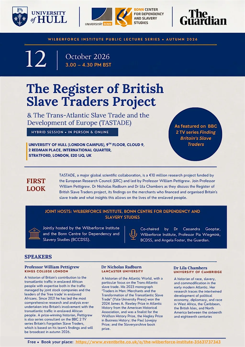 Register of the British Slave Traders Project