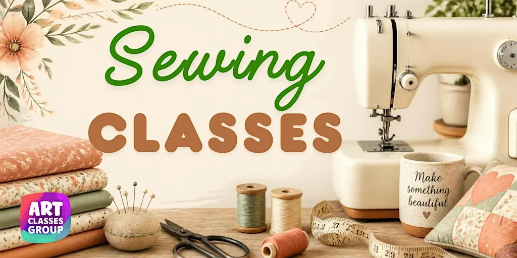 Adult Sewing Classes in Slough during the Autumn 2026 at Art Classes Group Limited