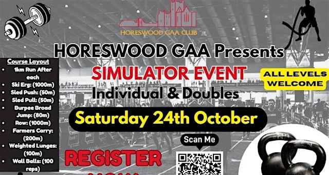 Horeswood GAA Simulator Event at Horeswood GAA Club