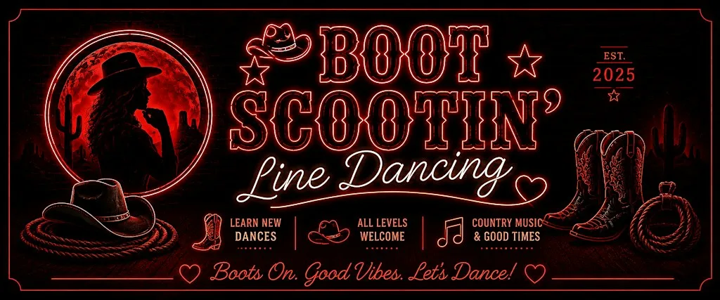 Boot Scootin’ Line Dancing – Beginner Class at Edgbaston Community Centre