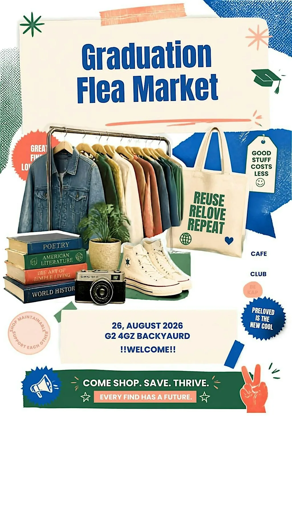 Glasgow Student Moving Out Sale – Clothes, Homeware & More