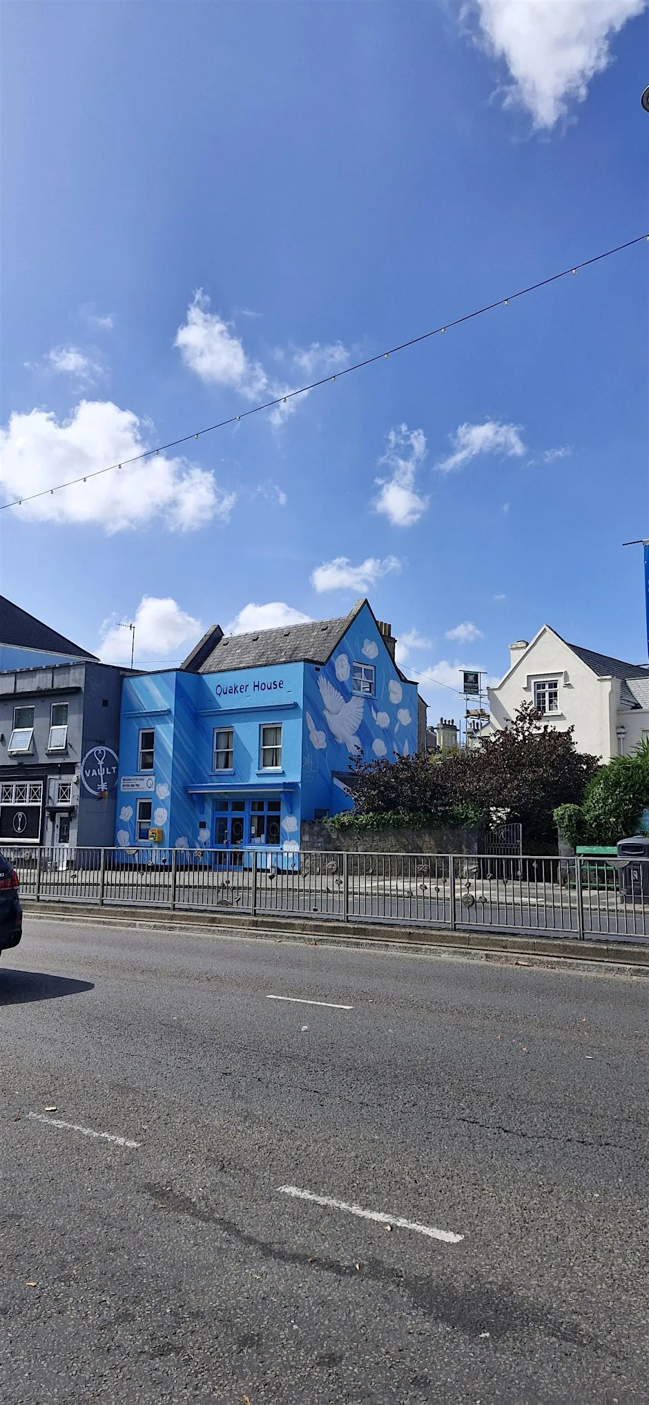 Mutley plain mural unveiling at The Quaker House Outreach Centre
