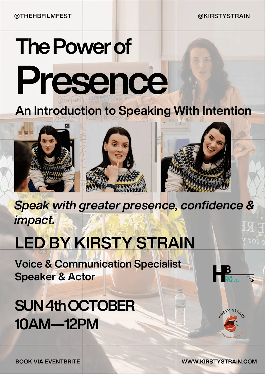THE POWER OF PRESENCE at The Wynd Centre