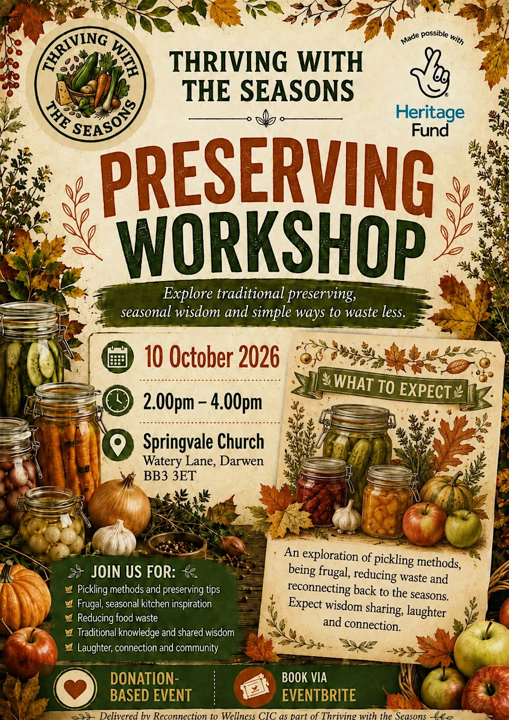 Preserving Workshop
