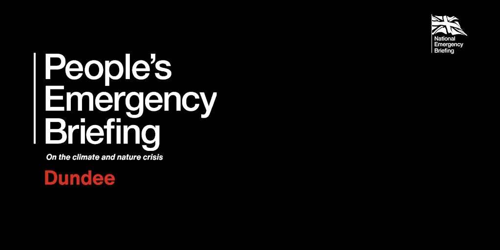 The People's Emergency Briefing & Panel Discussion at Events Space, Abertay University