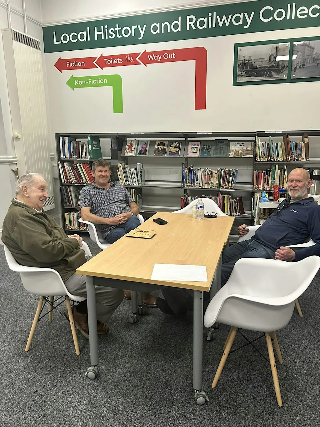 Men's Shed at Widnes Library
