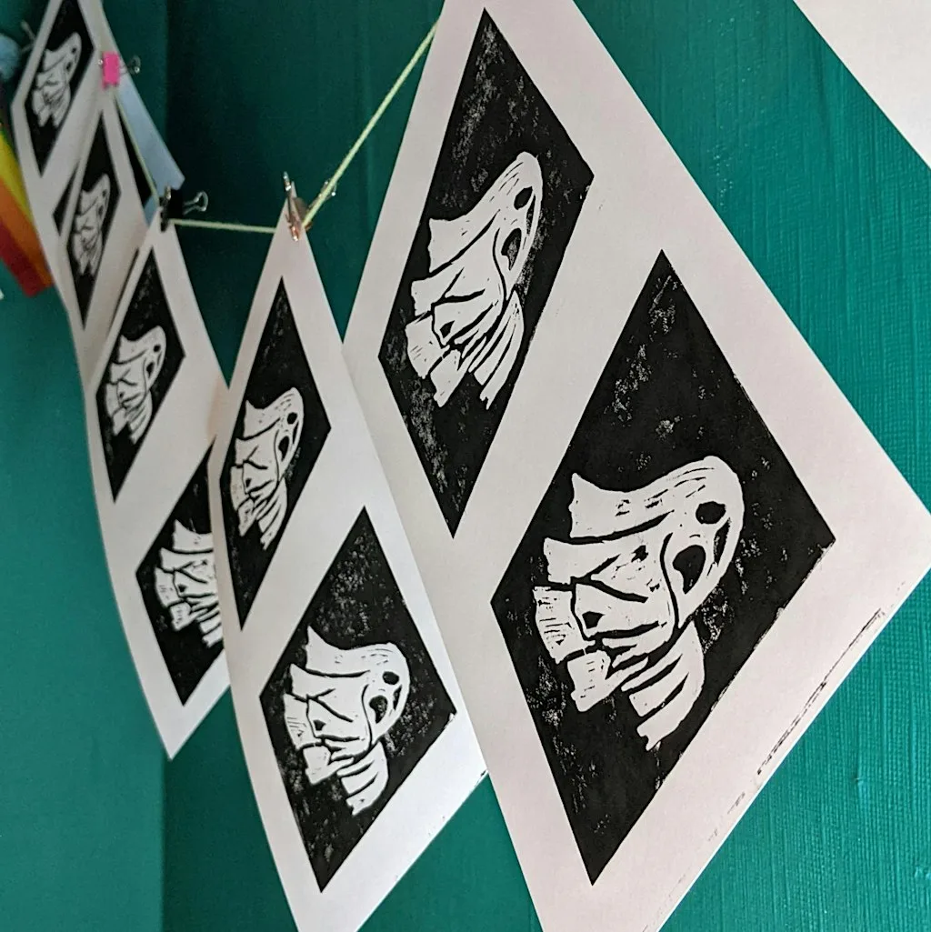 Lino Printing at Earlestown Arts Club & Gallery at Earlestown Arts Club and Gallery