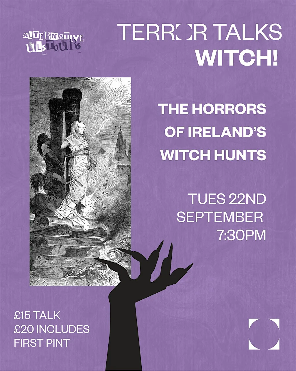 Alternative Ulstours Terror Talks - Witch!