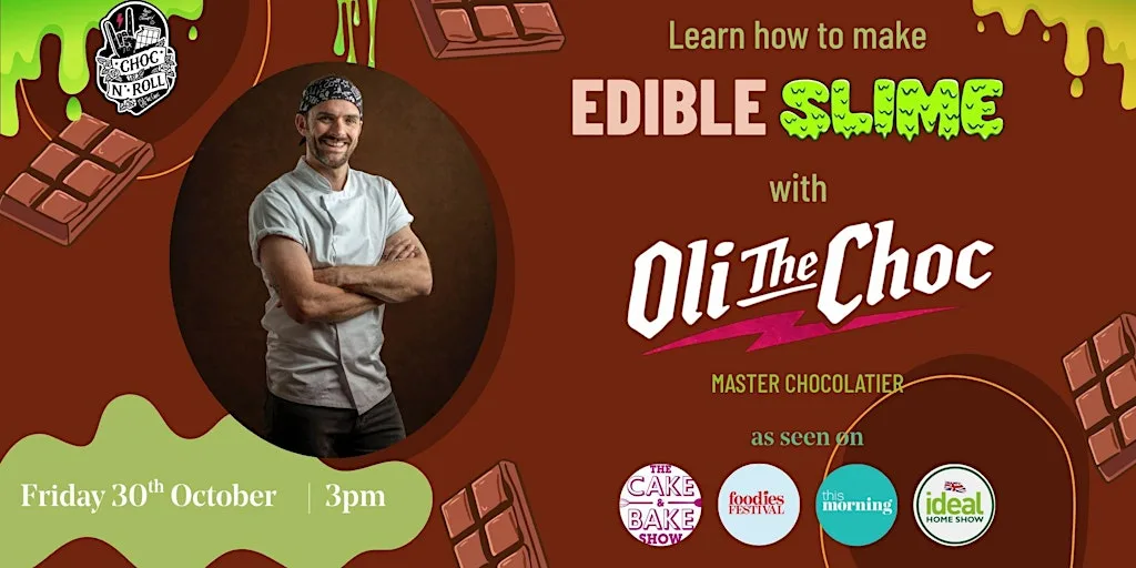 Edible Slime Workshop with Oli The Choc 3pm at Warrington Market