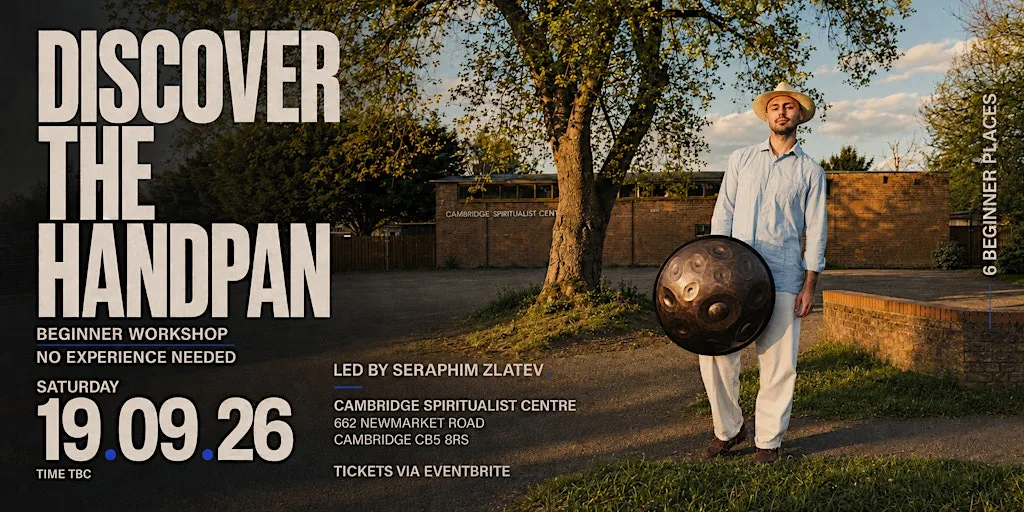 Discover The Hanpan - Beginners Handpan Workshop | Cambridge