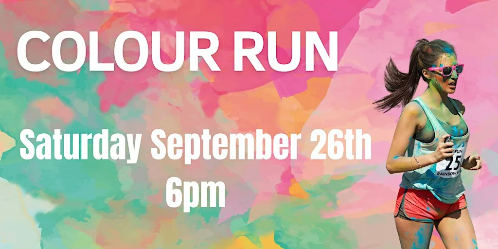 Be Active Night 2km Colour Run at Ladies Beach