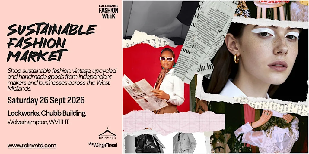 Sustainable Fashion & Makers Market – Wolverhampton at Wolverhampton Art Gallery