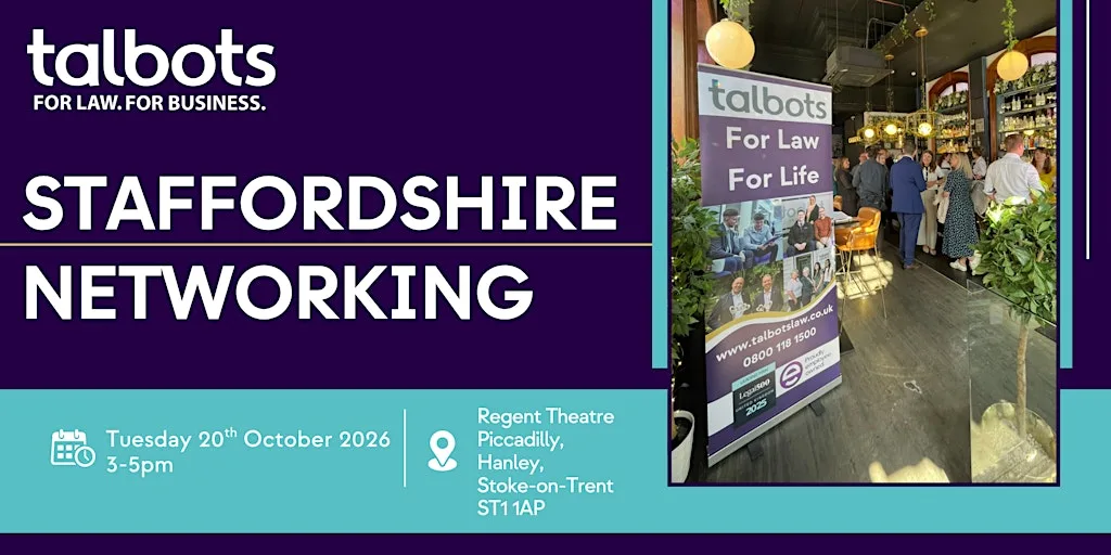Staffordshire networking at Regent Theatre