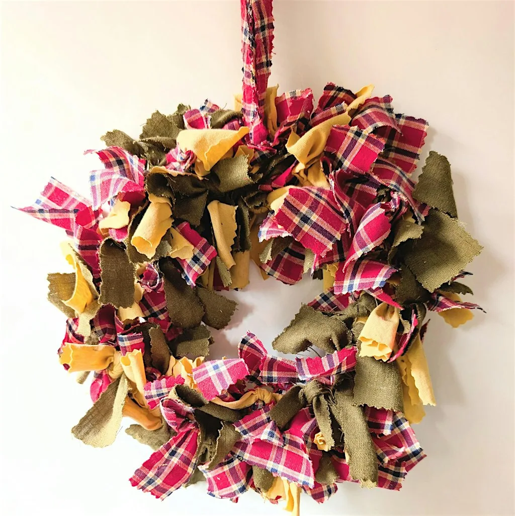 Stress Buster Autumn Workshop - Fabric Wreaths