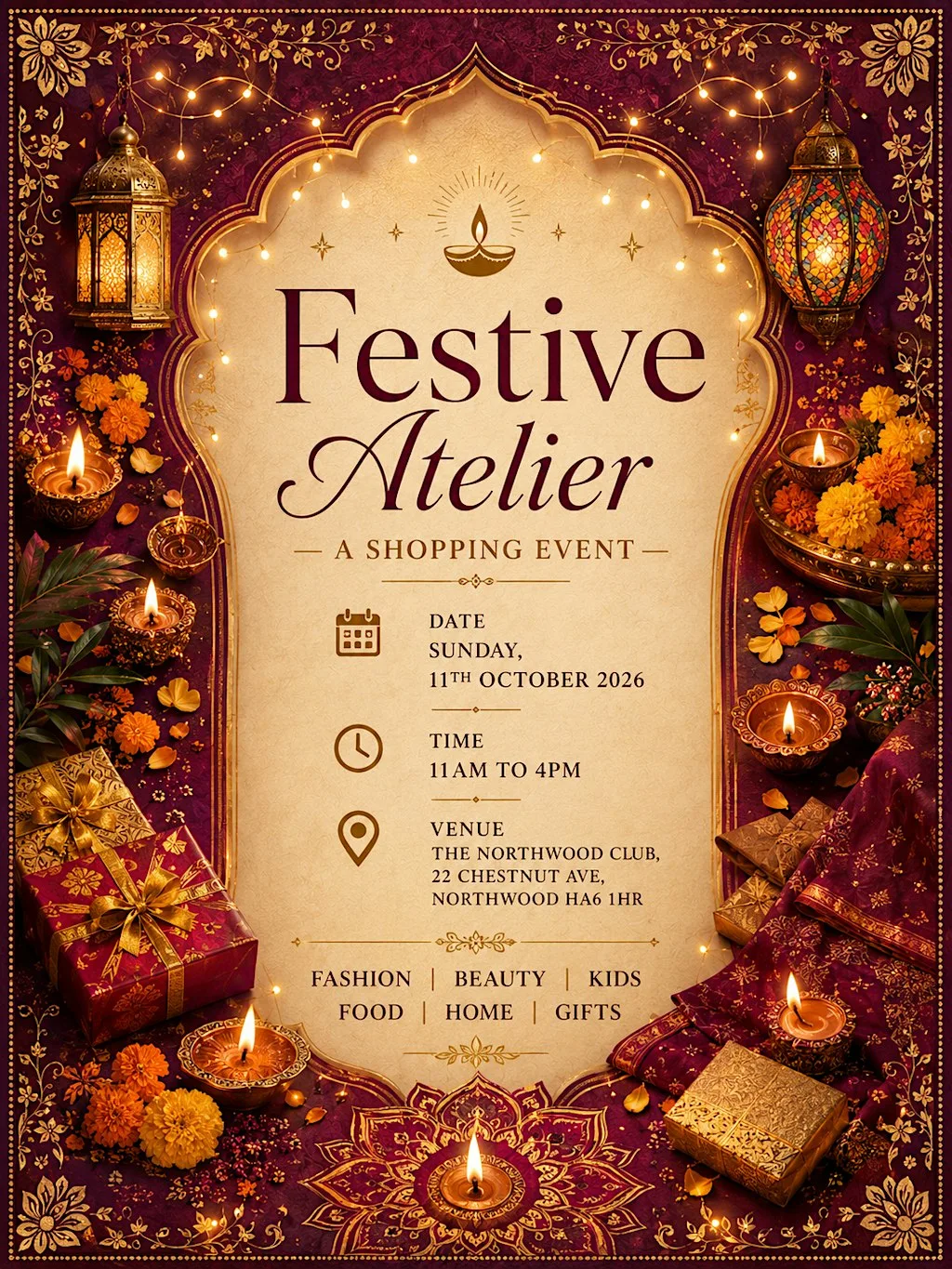 Festive Atelier at The Northwood Club