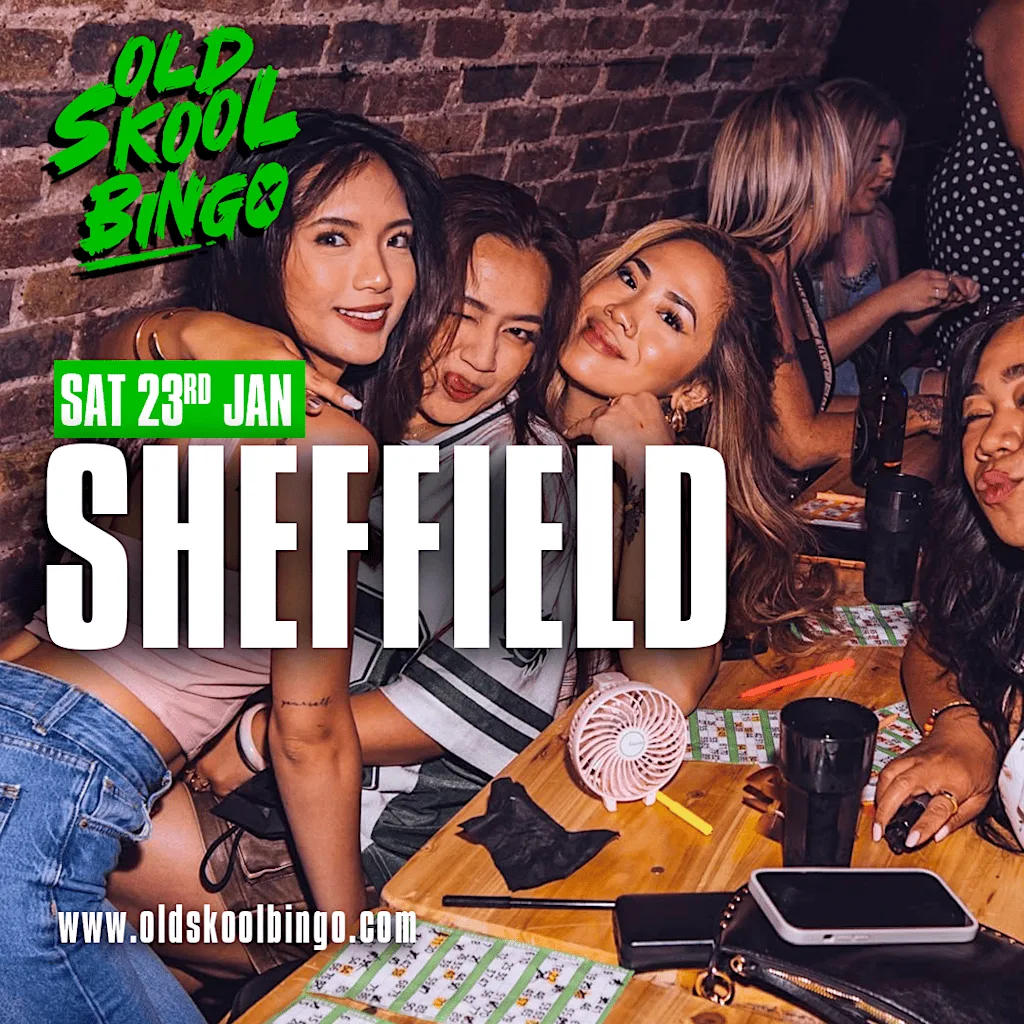 Old Skool Bingo Sat 23rd January Sheffield at ONYX Nightclub Sheffield