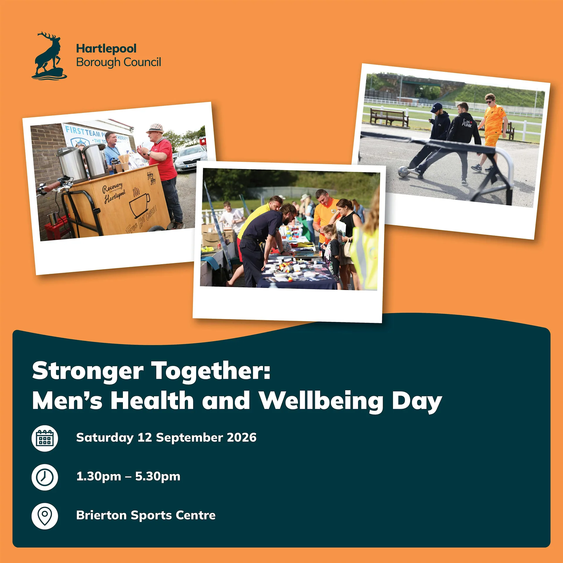Stronger Together: Men's Health and Wellbeing Day
