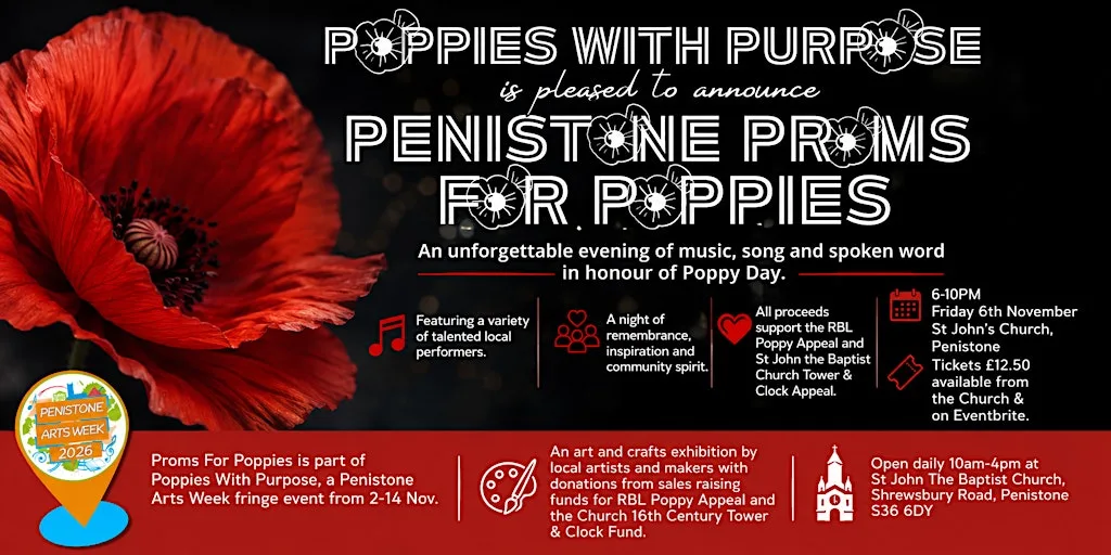 Penistone Proms For Poppies at Saint John the Baptist