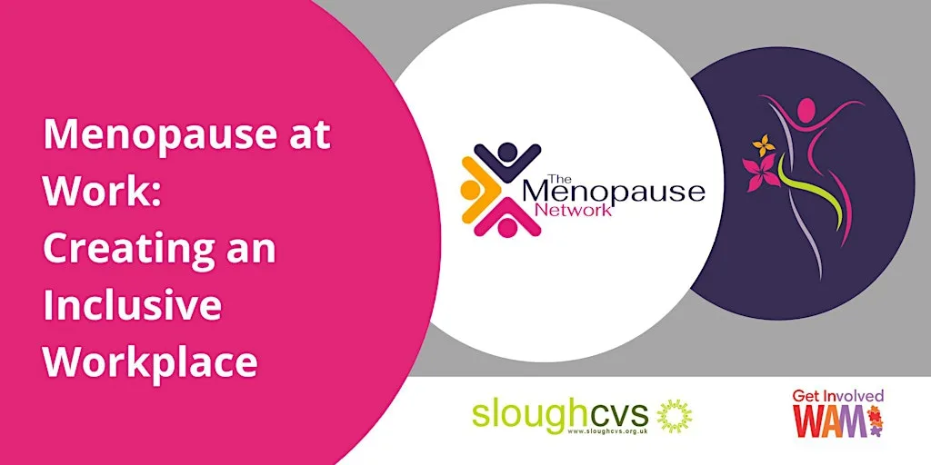 Menopause at Work at Slough CVS Main Hall, No 29 - through the Black Iron gate.