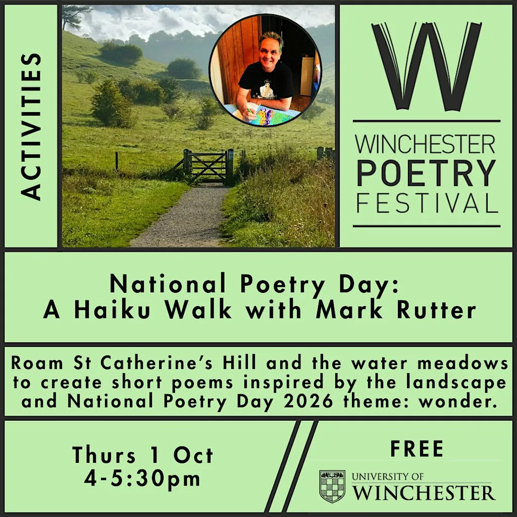 National Poetry Day: A Haiku Walk with Mark Rutter