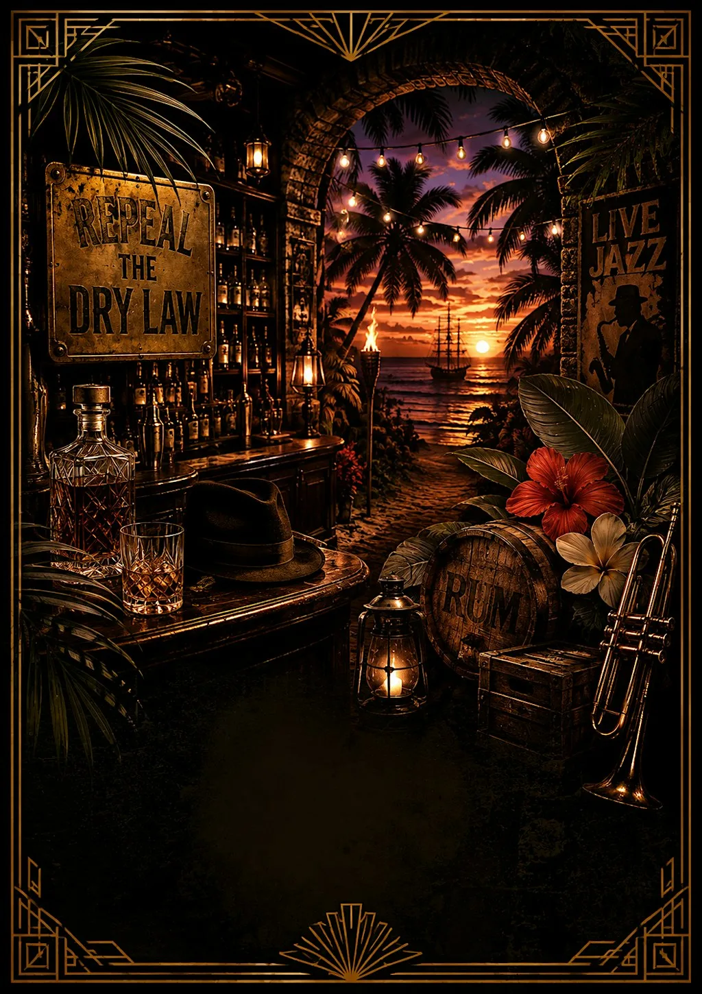 Caribbean Night at The Bootlegger