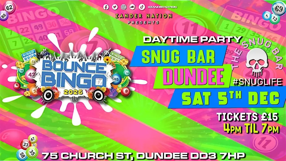 Zander nation presents bounce bingo