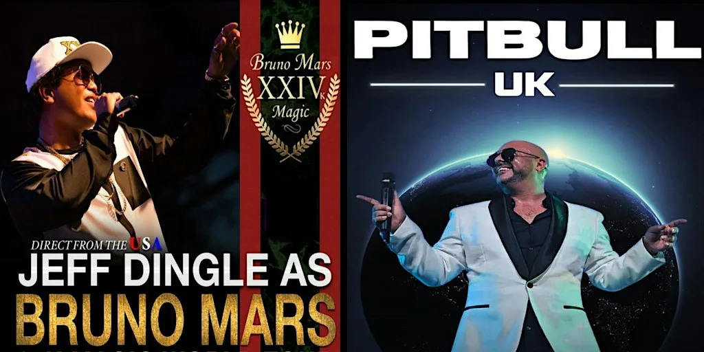 BRUNO MARS & PITBULL UK at BAWA Healthcare & Leisure