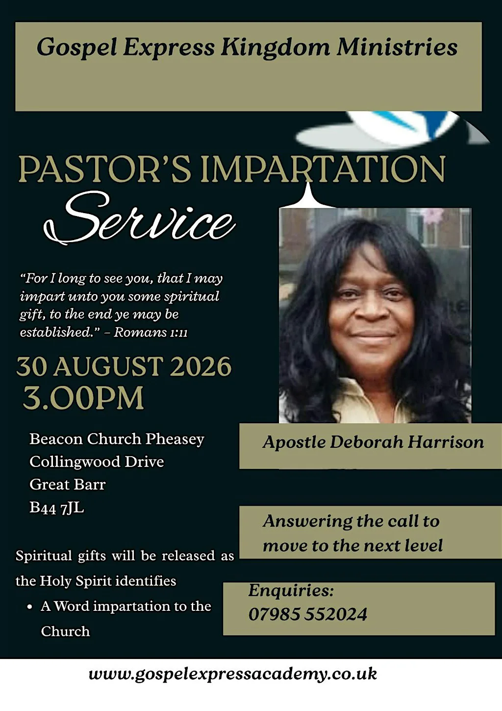 Pastor's Impartation & Bible Dedication Service at Beacon Church Pheasey