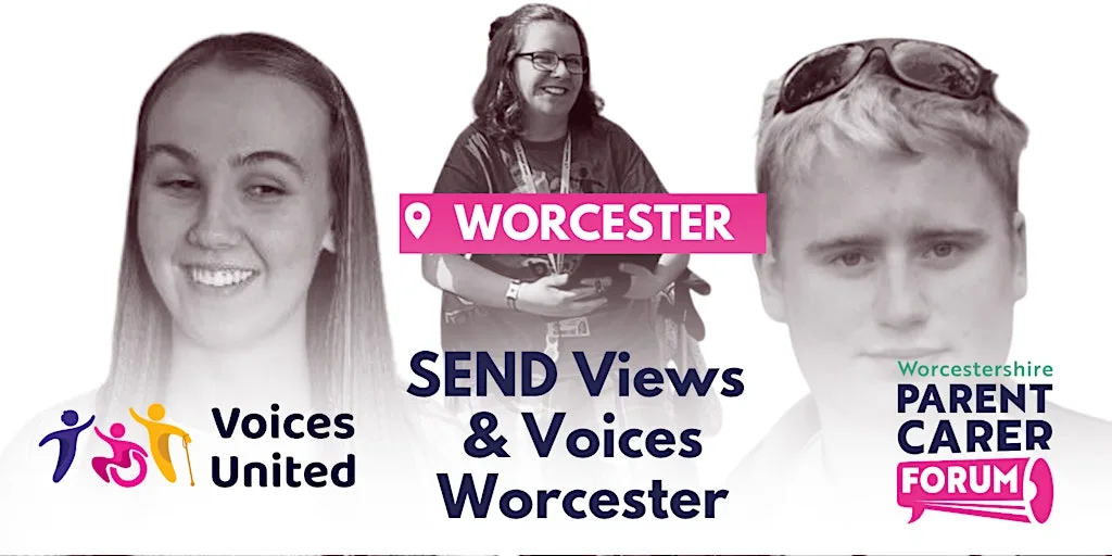SEND Parent Carer Breakfast with Voices United's ... Lydia, Matthew & Myah at Worcester Warriors Foundation