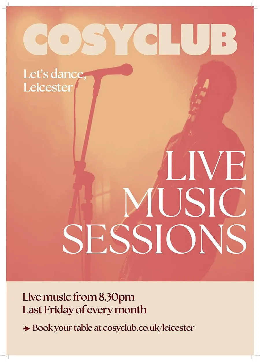 Live Music at Cosy Club Leicester at Cosy Club