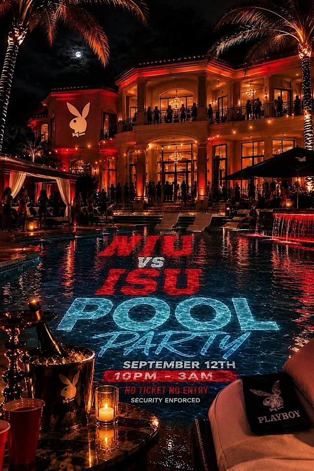 NIU vs ISU POOL PARTY