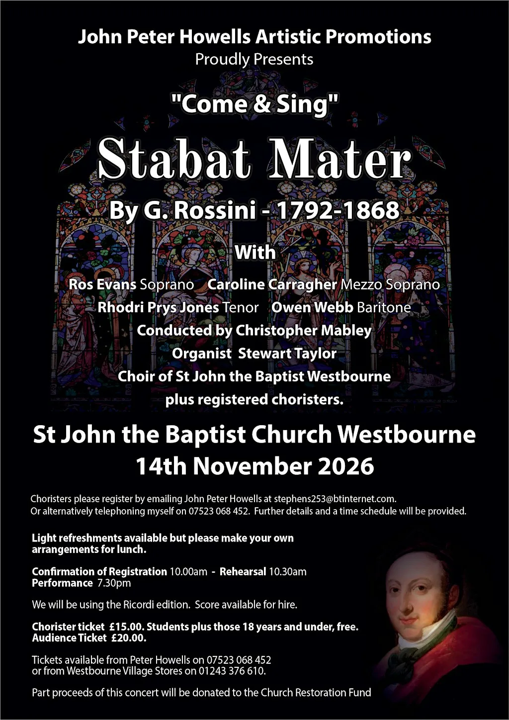 Come and Sing. With audience