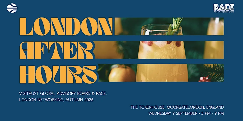 London After Hours at The Tokenhouse, Moorgate