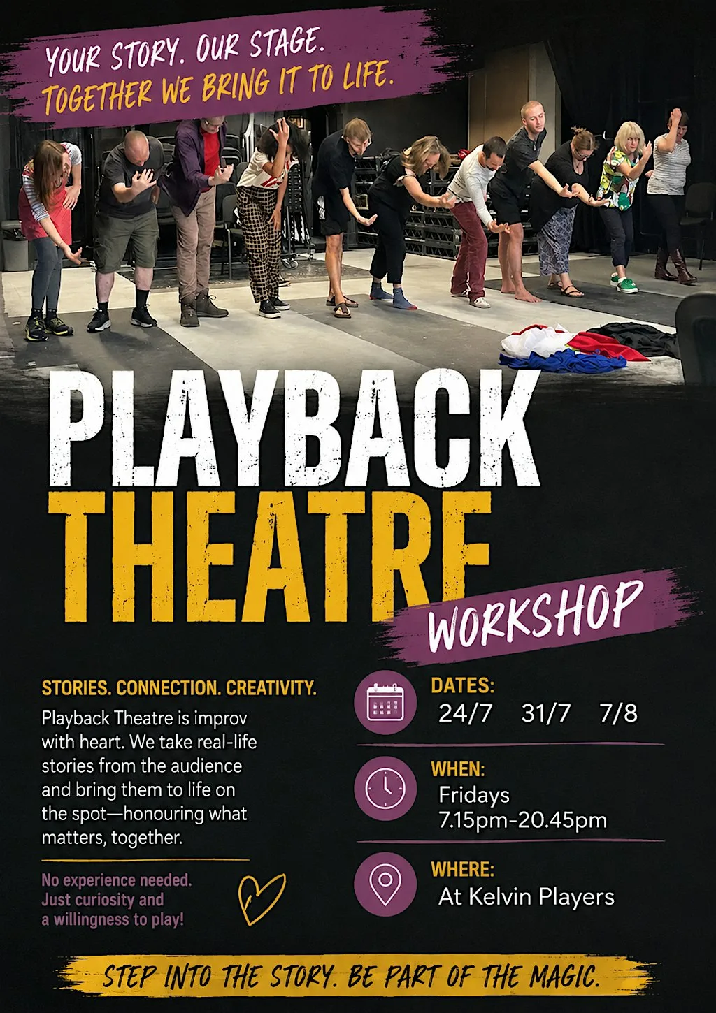 Play It Back - Playback Theatre Workshop