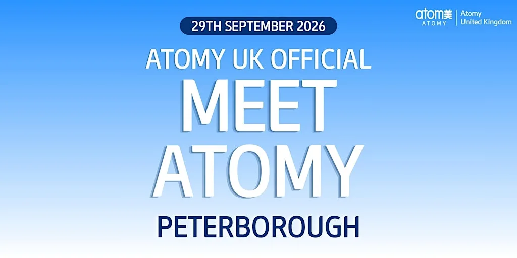 Meet Atomy Peterborough (29th September 2026) at Orton Hall Hotel and Spa