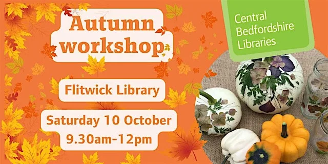 Autumn Workshop at Flitwick Library at Flitwick Library