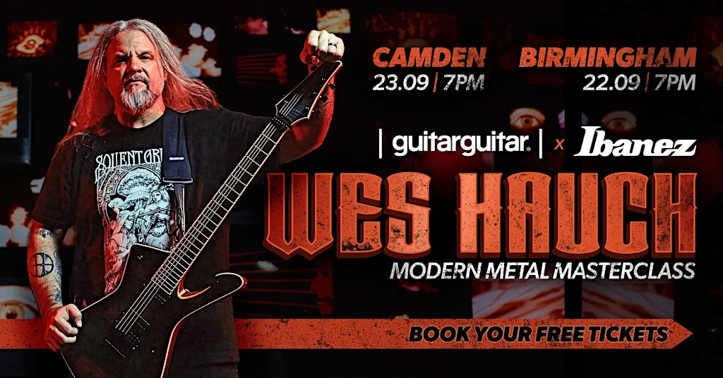 Wes Hauch Modern Metal Masterclass at guitarguitar Birmingham