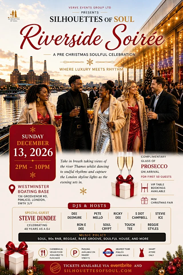Silhouettes of Soul Riverside Soiree - A Pre Christmas Celebration