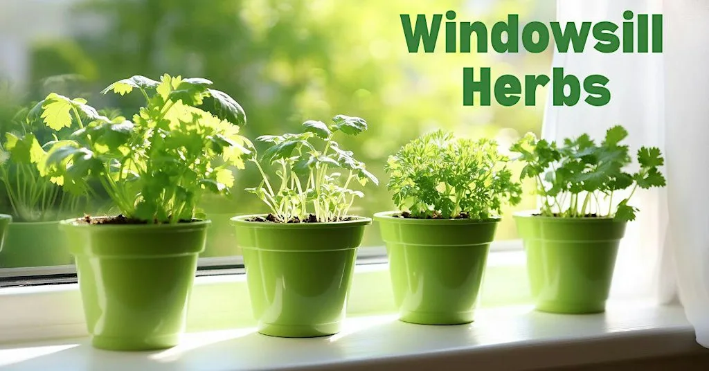 Loughborough Windowsill Herbs Workshop delivered by TCV at Loughborough Library
